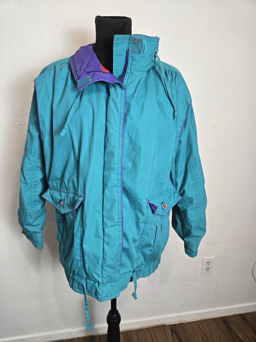 Vintage '80S Winter Ski Coat Medium